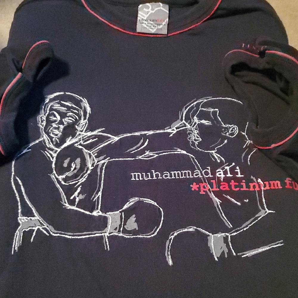 Muhammad Ali Graphic Men's Black Tee